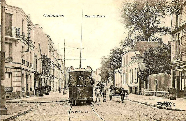 Colombes rue de Paris
