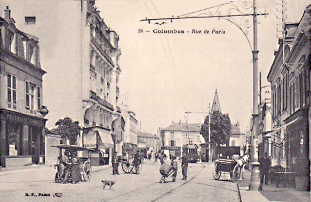 Colombes rue de Paris