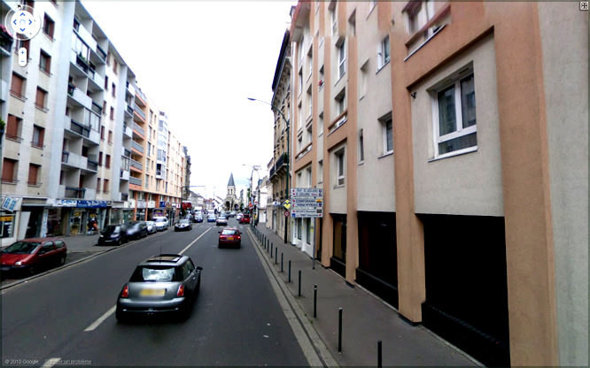 Colombes  rue H.Barbusse actuelle