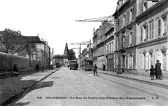 Colombes rue de Paris