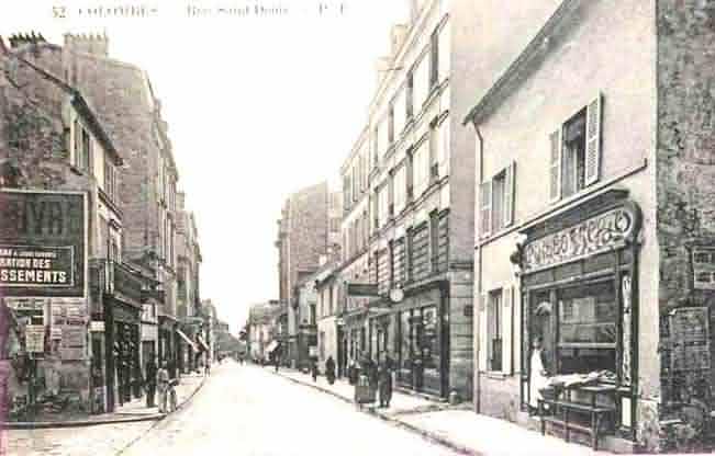 Colombes rue St Denis.Rue Desmond Dupont.