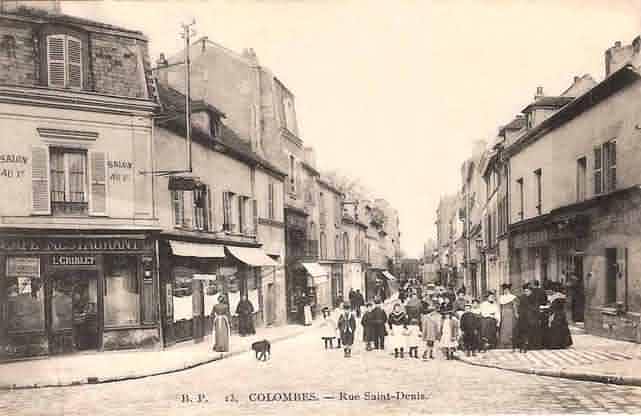Colombes rue st Denis.rue Labouret