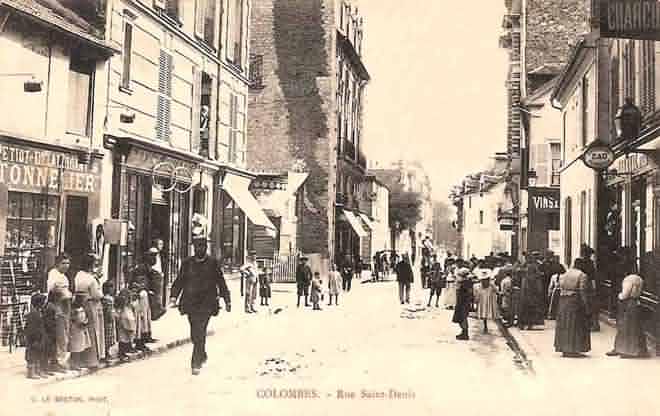 Colombes rue St Denis.Tabac.