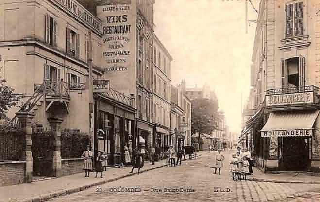Colombes rue St Denis boulangerie 