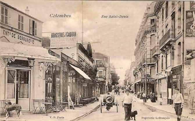 Colombes rue St Denis près de la gare 