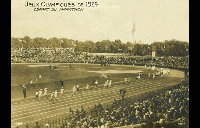 marathon 1924 départ