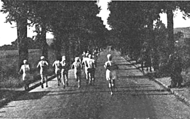 marathon 1924  Montée d'Argenteuil