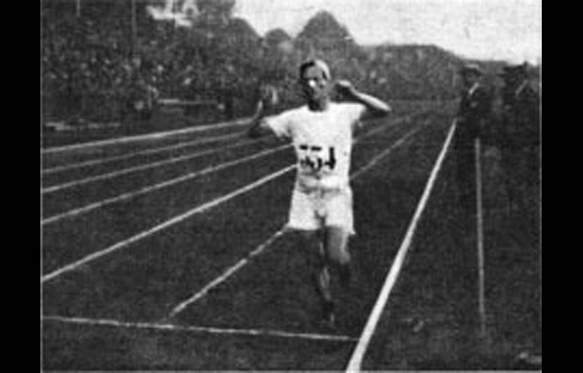 marathon 1924 arrivée