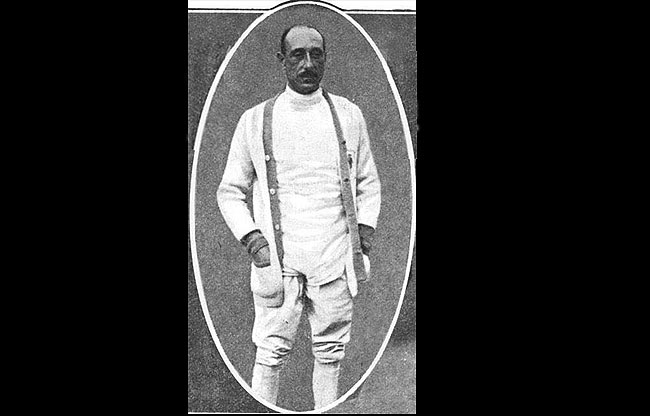 Colombes jeux 1924 :  sabre Roger Ducret