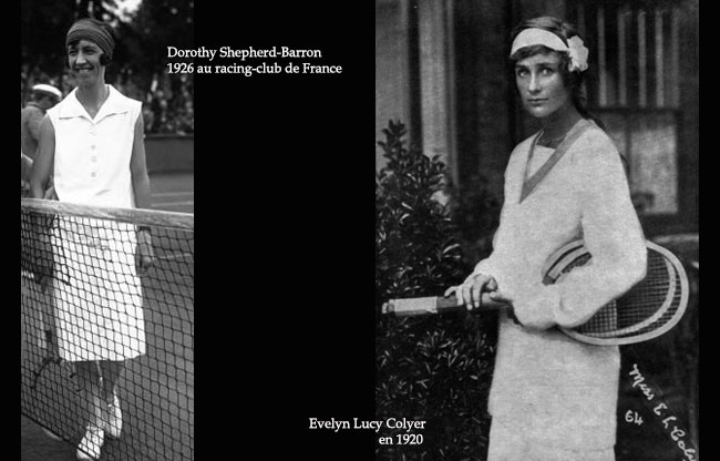 Colombes jeux 1924 : Dorothy Shepherd-Barron et Evelyn Colyer