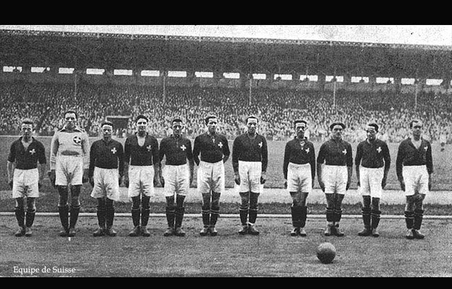 Colombes jeux 1924: football l'équipe d'URUGUAY.