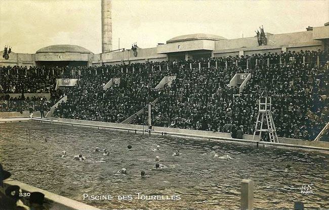Colombes jeux 1924 :water-polo
