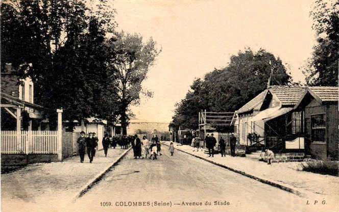 Colombes Boulevard  Pierre de Coubertin