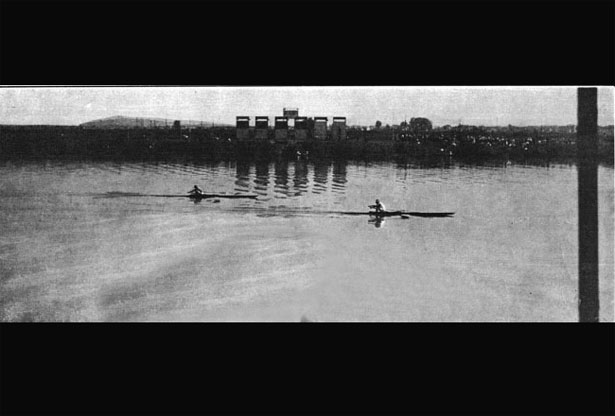 Colombes jeux 1924 :Aviron 1 barreur 