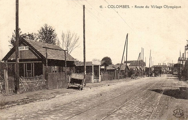 Colombes bd Valmy après les jeux olympiques