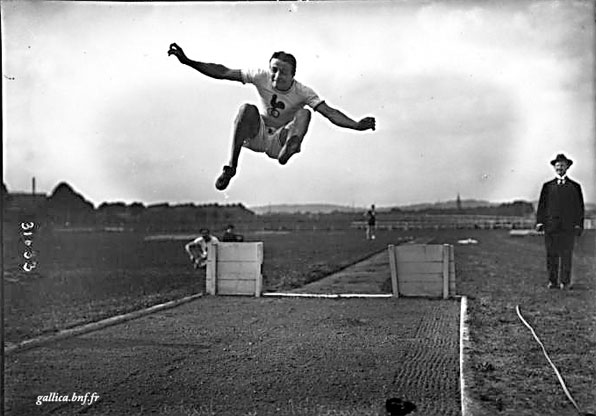 Colombes Campana au saut en longueur 