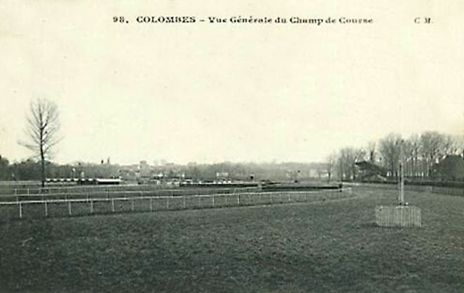Colombes le champ de courses