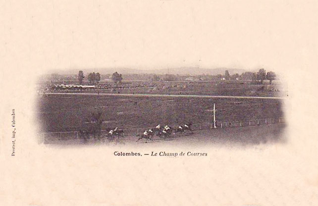 Colombes le champ de course