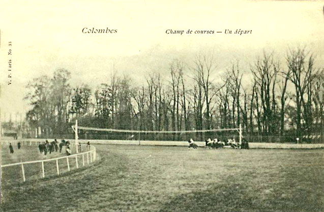 Colombes  Départ de course