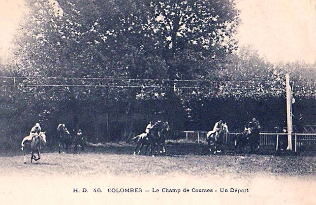 Colombes  Départ de course