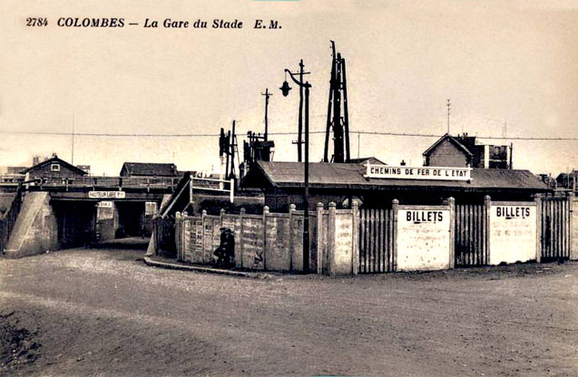Colombes gare du stade