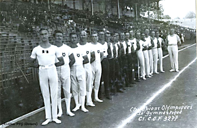  Gymnastique vainqueurs 1924