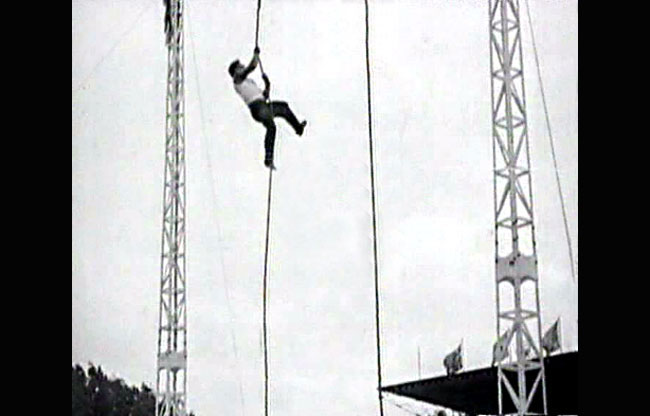 grimper à la corde 1924