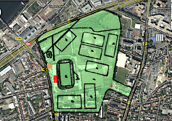 Le stade de Colombes