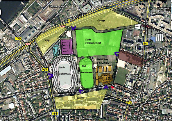Le stade de Colombes