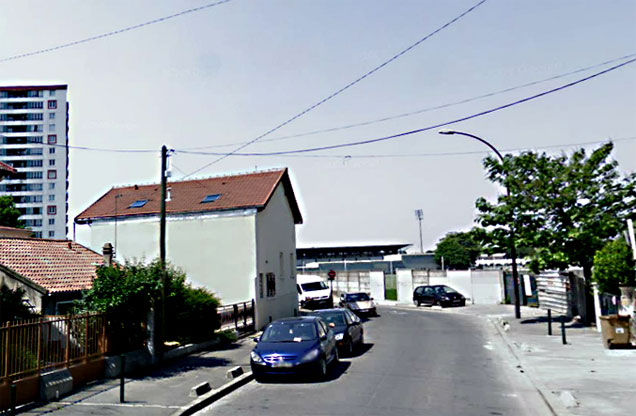 Colombes Boulevard  Pierre de Coubertin actuel 