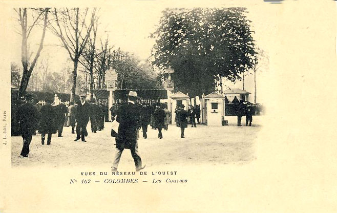 Colombes jour des  courses