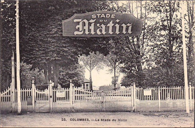 Colombes: le stade du MATIN