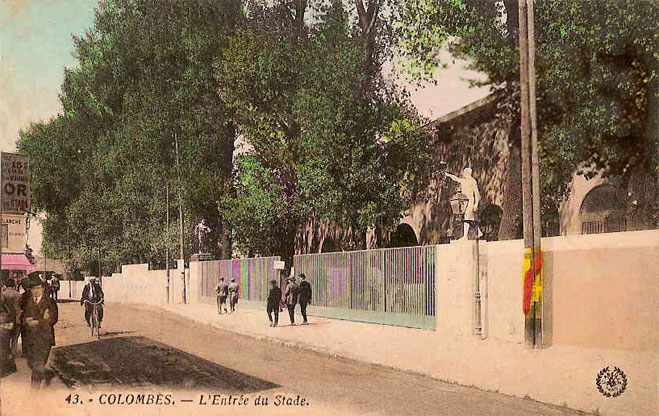 Colombes Entrée du stade Olympique