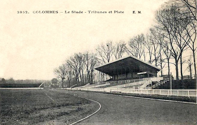 Colombes Stade du Matin Nouvelles tribunes