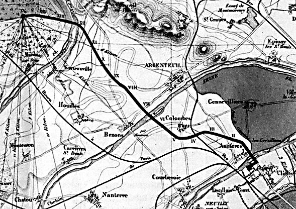 Premier projet d'aqueduc 