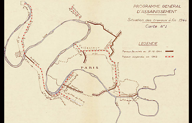 émissaire Sèvres Acheres par Rueil 