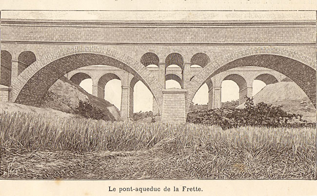 Pont aqueduc de la frette