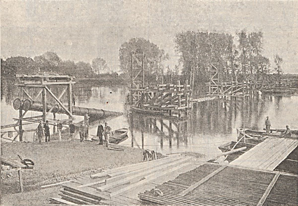 Pose du siphon d'Herblay