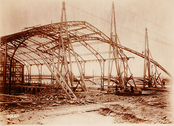 Ossature de l'usine A