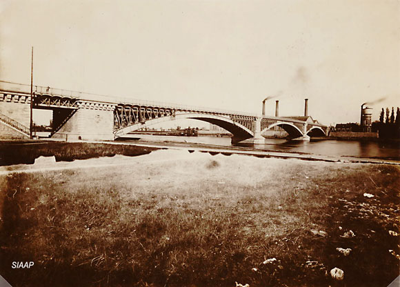 Vue en 1899 de l'usine A 